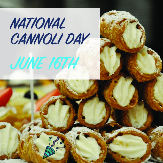[HOLIDAY PARTY!] JUNE 16TH 2021 NATIONAL CANNOLI DAY with Kevin Scott